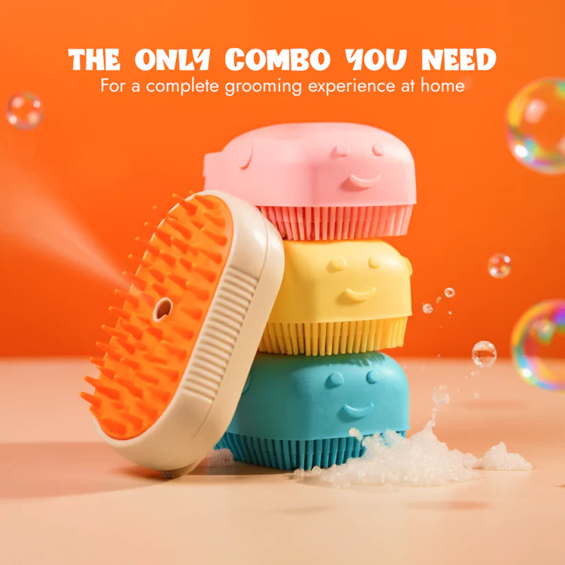 PawShe Scrubber and Shampoo Dispenser